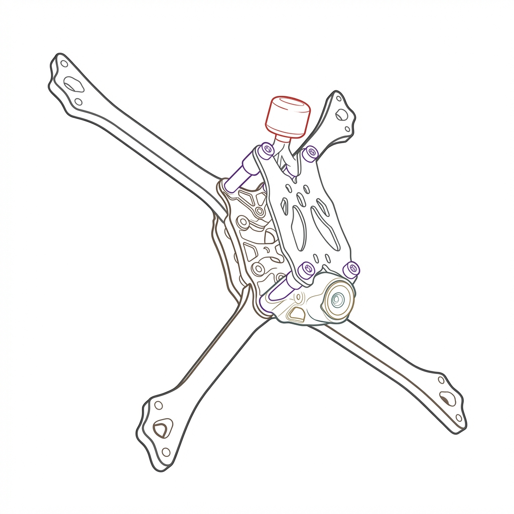 Bcrow Racing Frame V7 套件新款